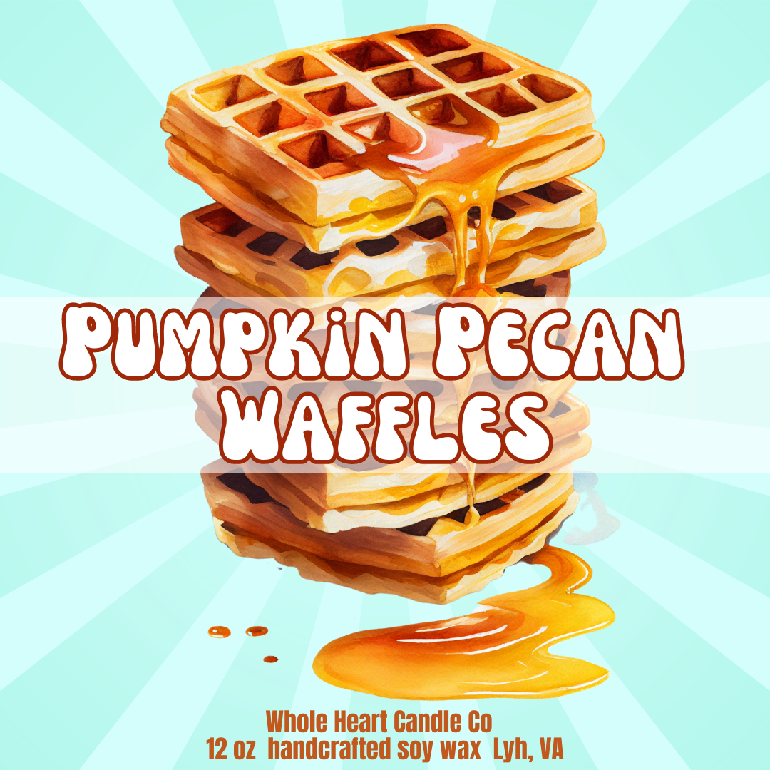Pumpkin Pecan Waffles